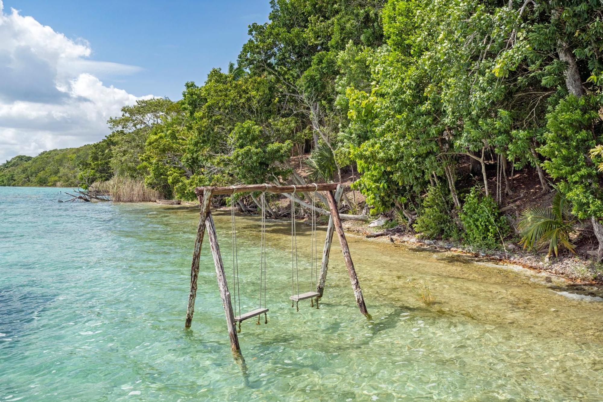 Mbh Maya Bacalar Hotel Boutique Exterior foto