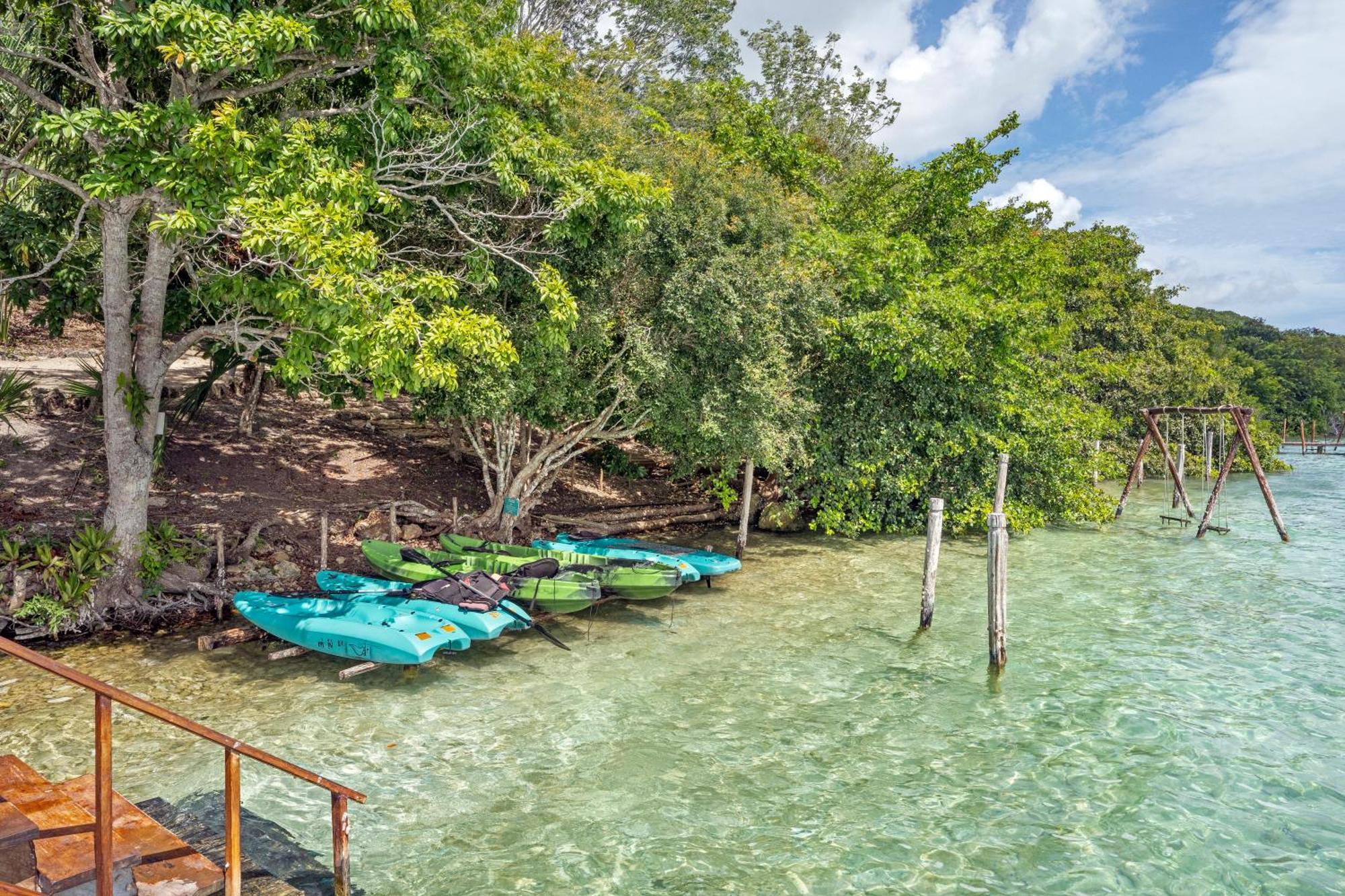 Mbh Maya Bacalar Hotel Boutique Exterior foto